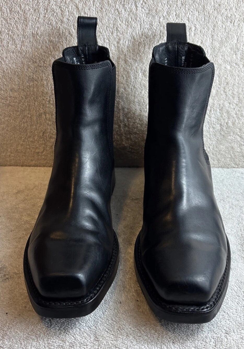 Frye Men's Conway Leather Chelsea Boots - Black Size 10 D